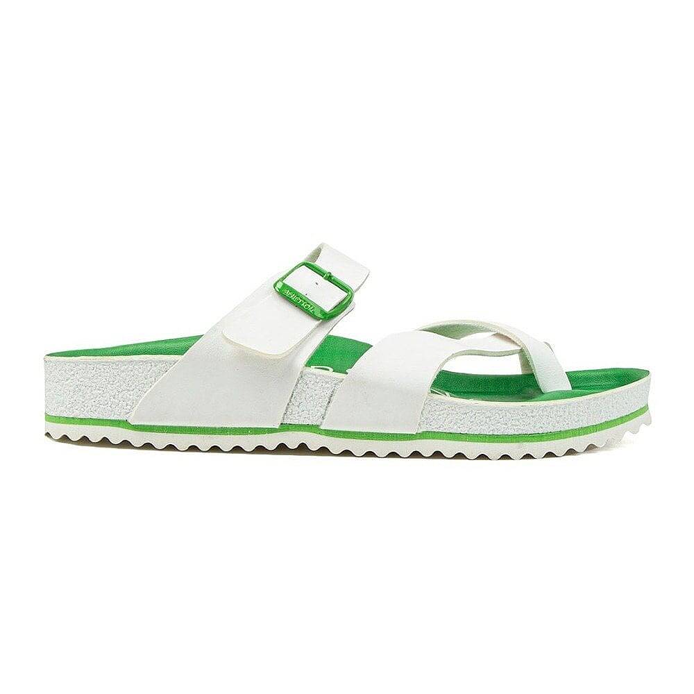 Benetton BN-1023 Yeşil Erkek Parmak Arası Terlik - 2