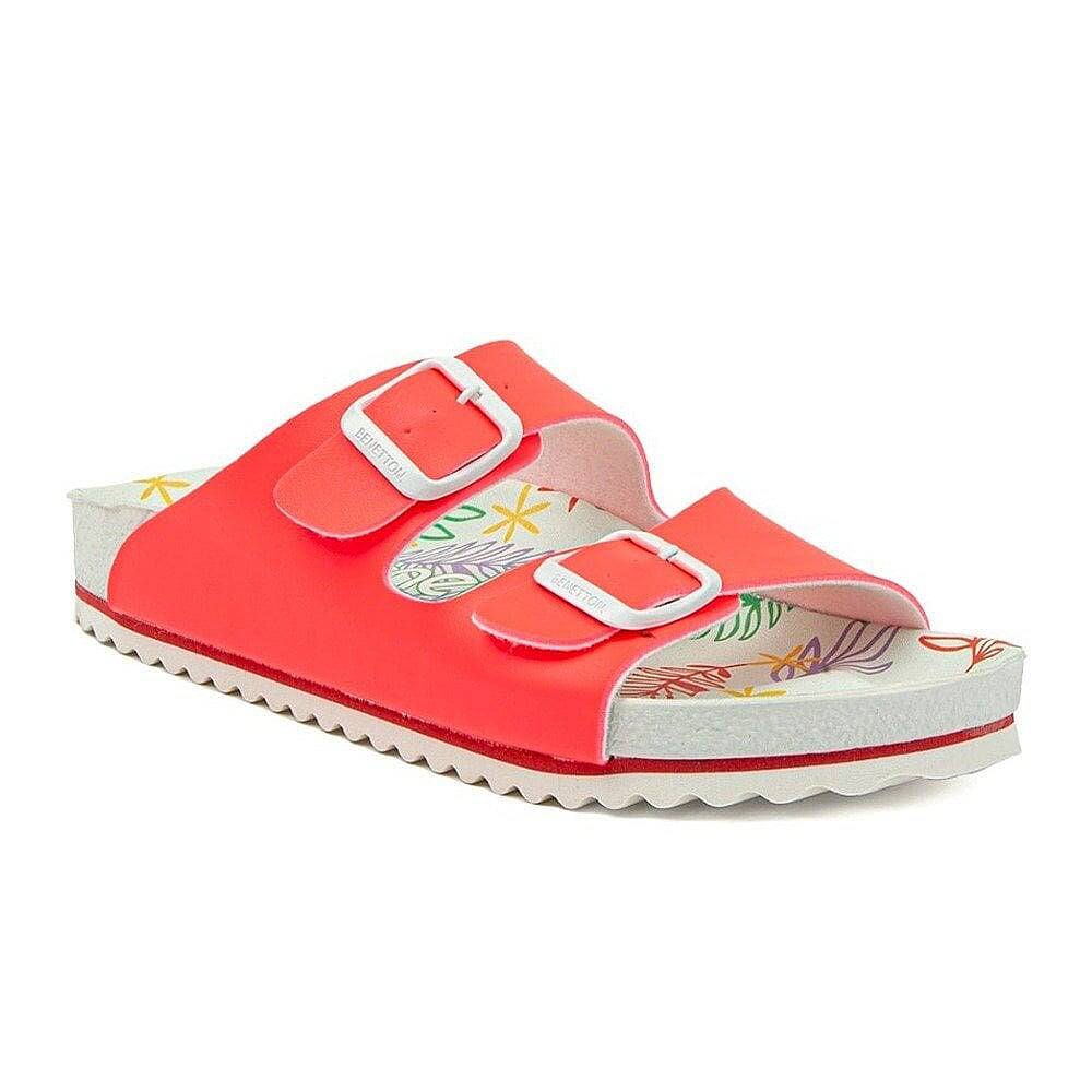 Benetton BN-1030 Pembe Kadın Günlük Terlik - 1