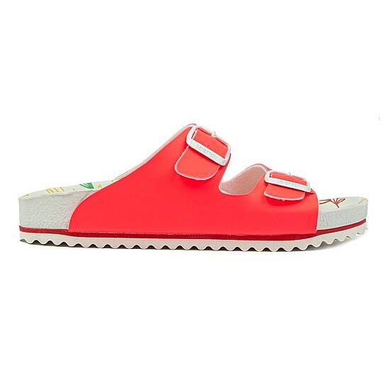 Benetton BN-1030 Pembe Kadın Günlük Terlik - 2