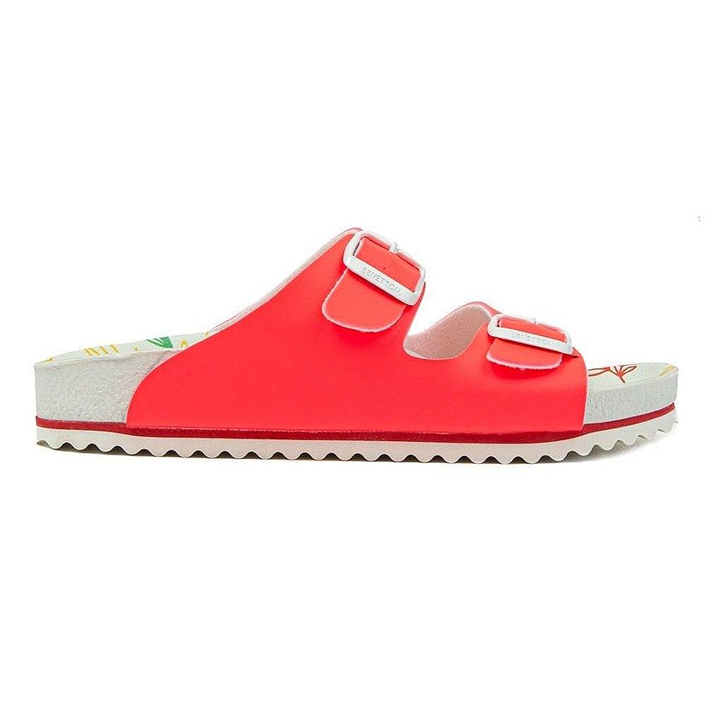 Benetton BN-1030 Pembe Kadın Günlük Terlik - 2