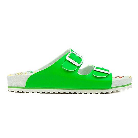 Benetton BN-1030 Yeşil Kadın Günlük Terlik - 2
