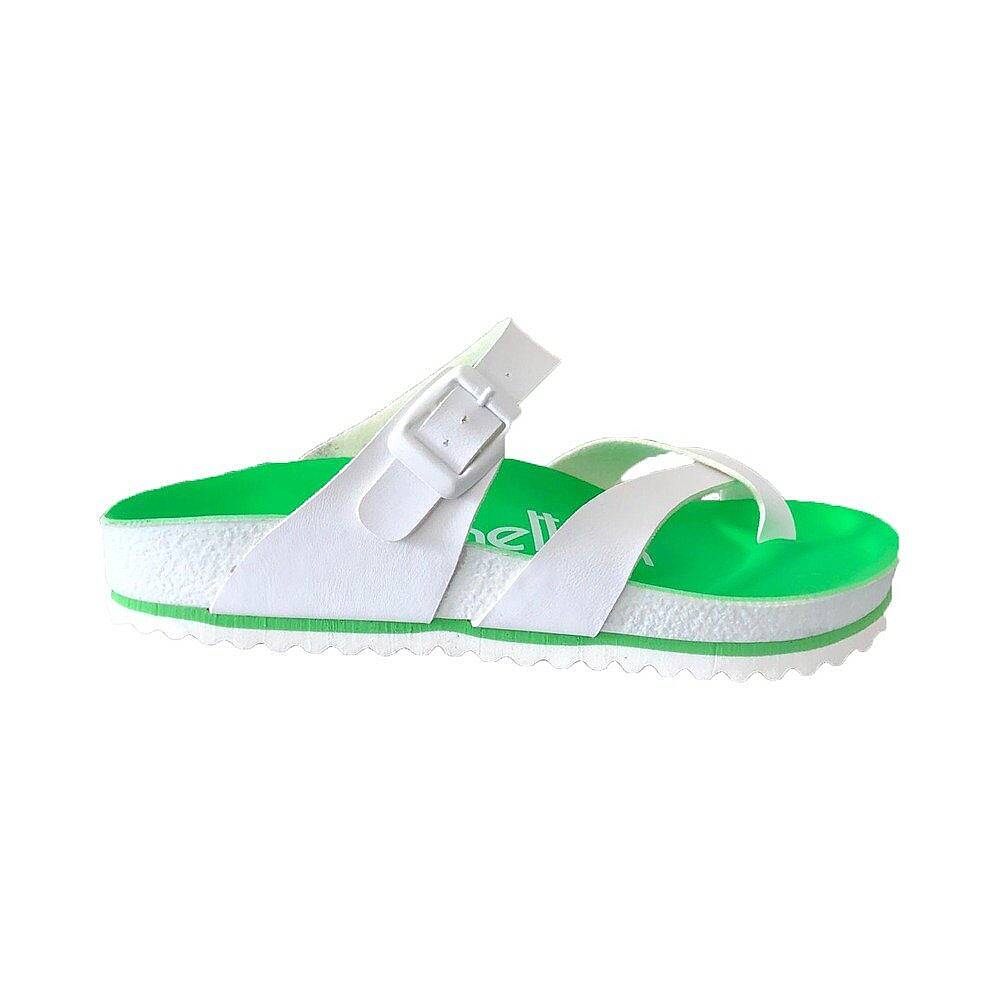 Benetton BN-1083 Yeşil Kadın Parmak Arası Terlik - 2