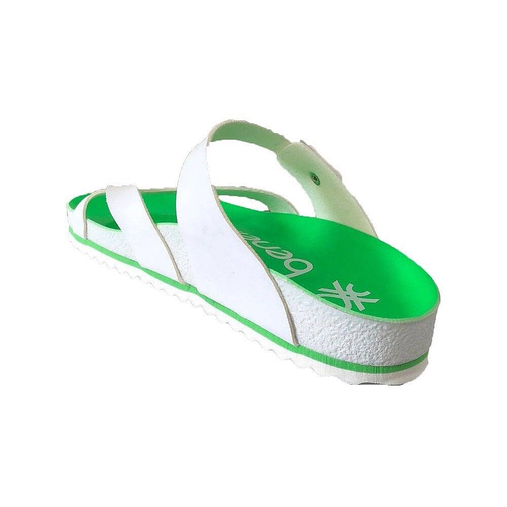 Benetton BN-1083 Yeşil Kadın Parmak Arası Terlik - 3