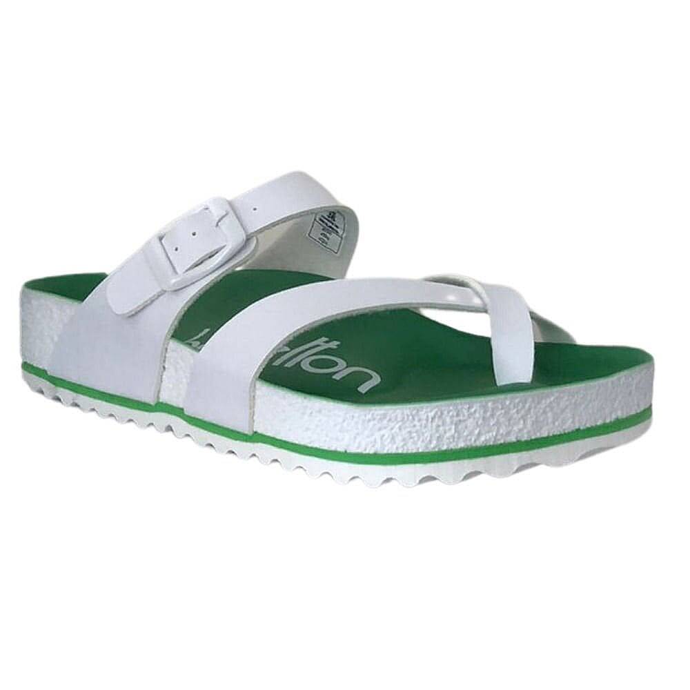 Benetton BN-1323 Yeşil Erkek Parmak Arası Terlik - 1