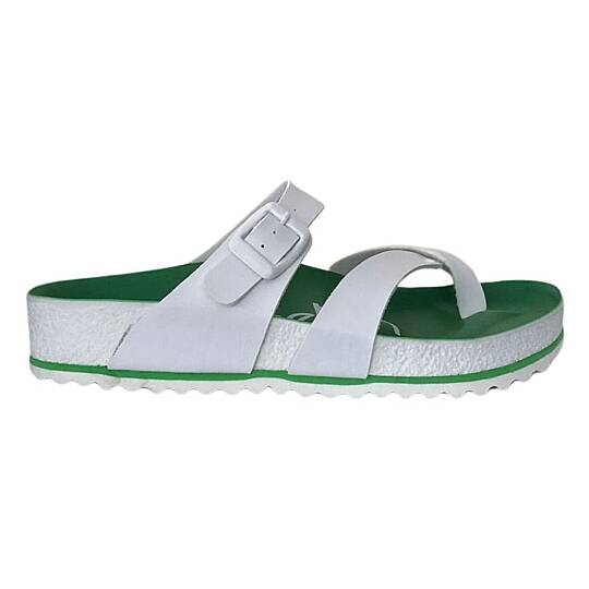 Benetton BN-1323 Yeşil Erkek Parmak Arası Terlik - 2