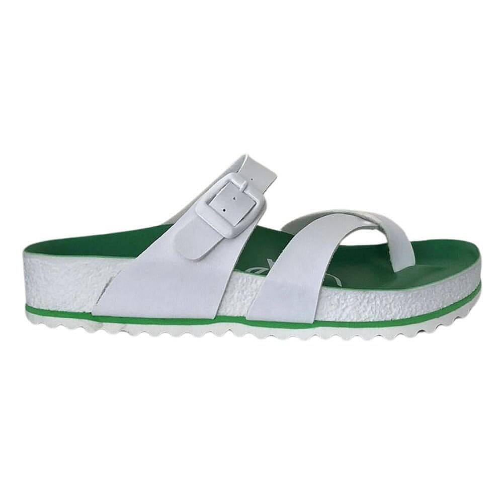 Benetton BN-1323 Yeşil Erkek Parmak Arası Terlik - 2