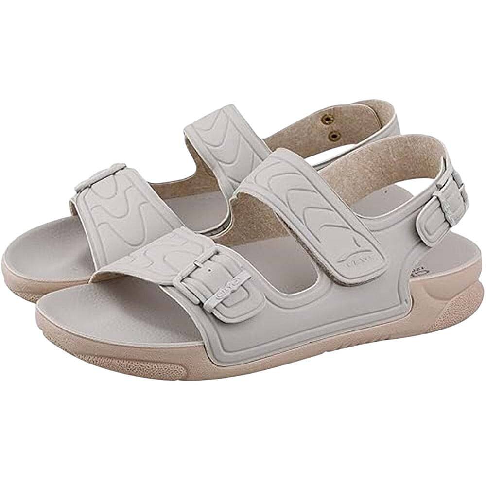 Ceyo 1200-4 Krem Erkek Anatomik Sandalet - 3