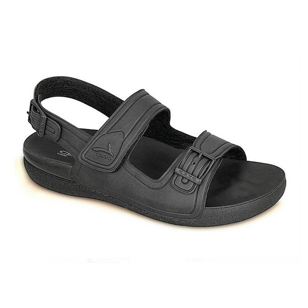 Ceyo 1300-4 Siyah Kadın Anatomik Sandalet - 1