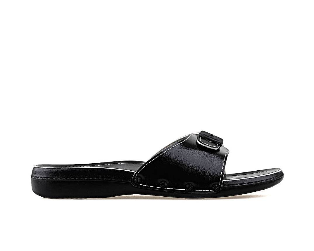 Ceyo 6300-1 Siyah Erkek Jel Taban Anatomik Terlik - 2