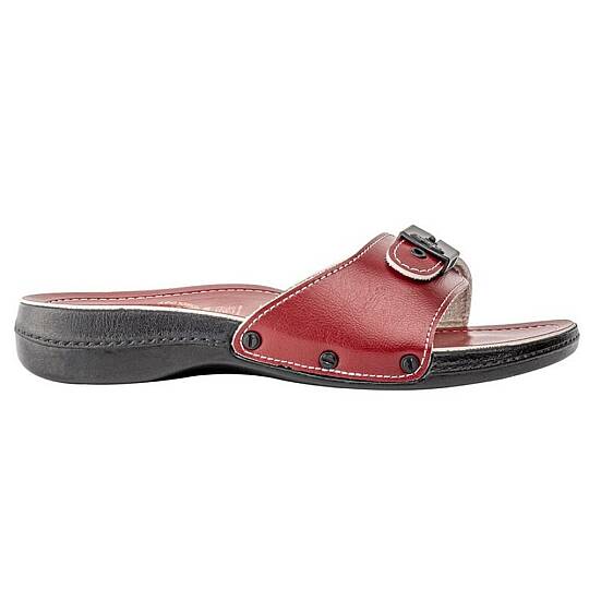 Ceyo 6500-1 Minelli Bordo Kadın Anatomik Terlik - 2
