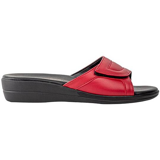 Ceyo 9863-36 Bordo Kadın Kemik Çıkıntısı Terlik - 2