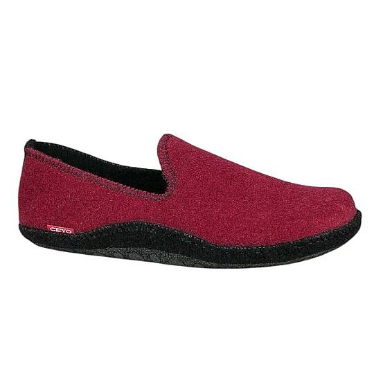 Ceyo Puffi-Z4 Bordo Kadın Ev Ayakkabısı