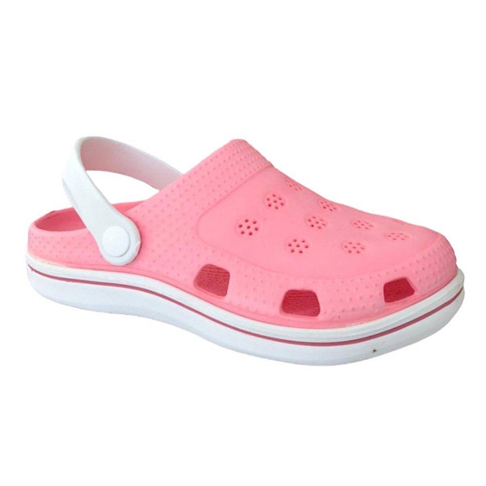 Florasan Pembe Kadın Hastane Sabo Terlik Sandalet - 2