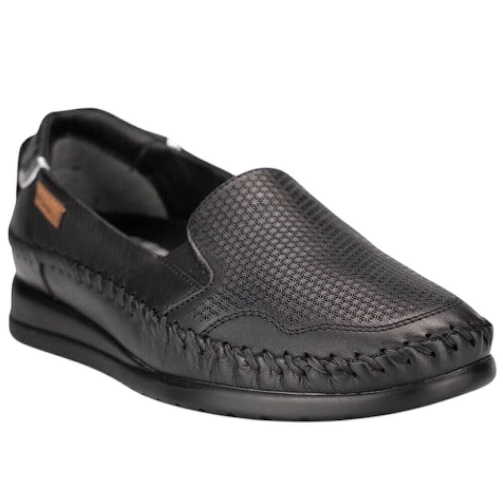 Forelli 14101 Vivina-G Siyah Kadın Comfort Deri Ayakkabı - 1