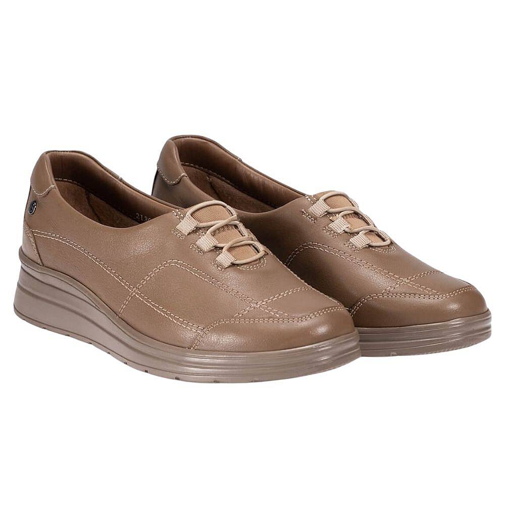 Forelli 21306-H Hefa Kum Kadın Comfort Deri Ayakkabı - 3
