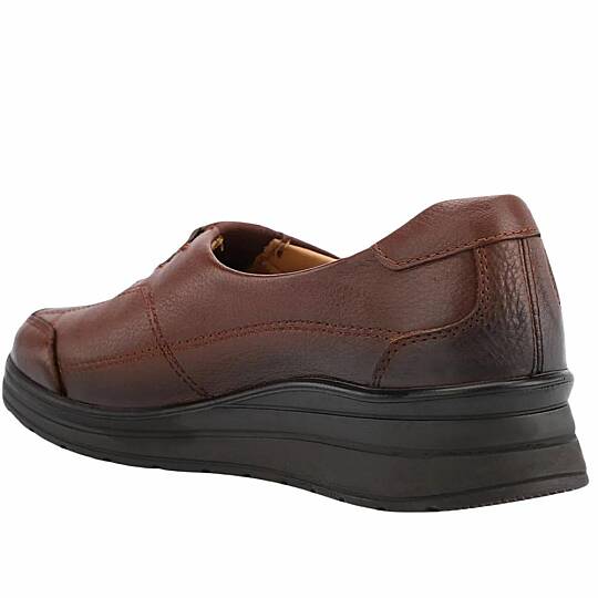 Forelli 21306-H Hefa Taba Kadın Comfort Deri Ayakkabı - 3