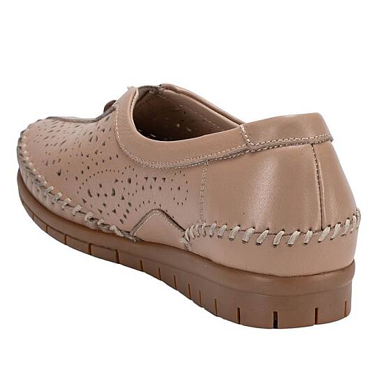 Forelli 23409-G Twin Vizon Kadın Comfort Deri Ayakkabı - 3