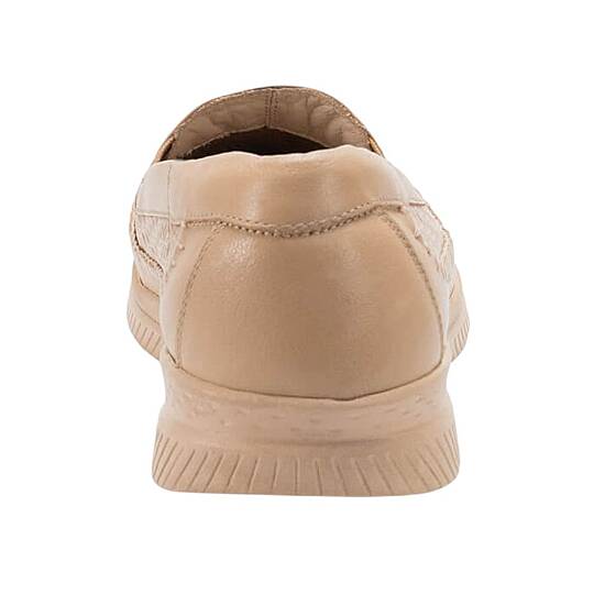 Forelli 29413 Eterna-G Açık Vizon Kadın Comfort Deri Ayakkabı - 3