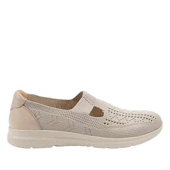 Forelli 29424-G Ibiza Bej Kadın Comfort Ayakkabı - 2