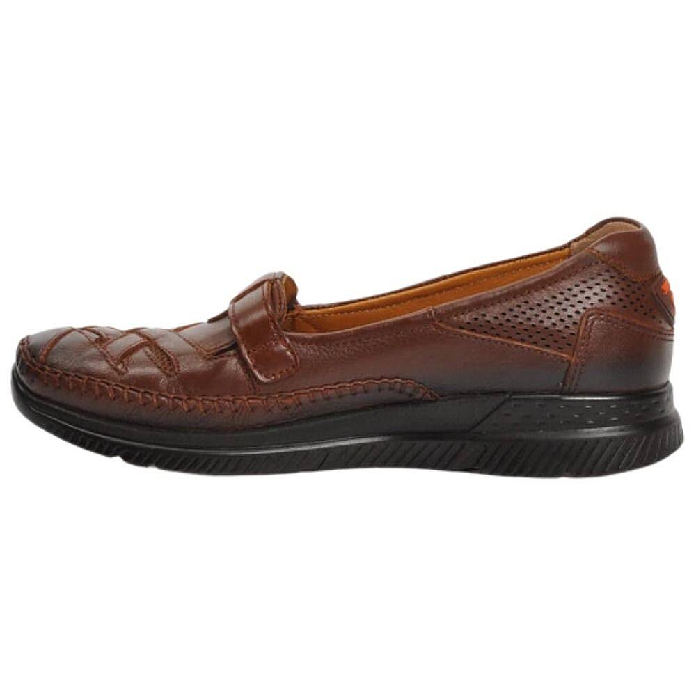 Forelli 29429-G Elena Taba Kadın Comfort Deri Ayakkabı - 3