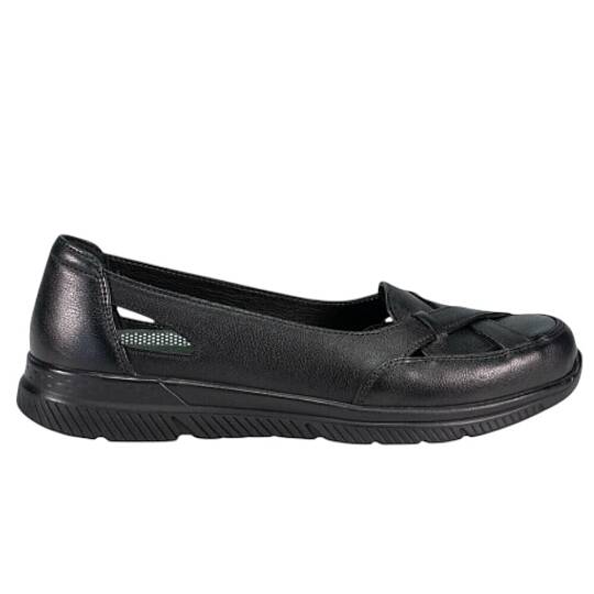 Forelli 29430 Anya-G Siyah Kadın Comfort Deri Ayakkabı - 2