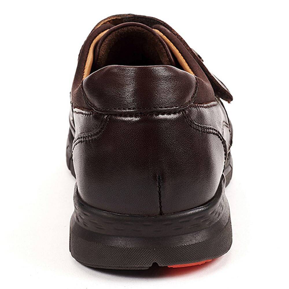 Forelli 29445-G Iris Kahve Kadın Comfort Deri Ayakkabı - 3