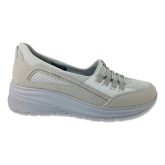 Forelli 30114-G Star Buz Gri Kadın Comfort Spor Ayakkabı - 2