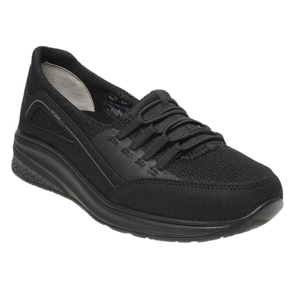 Forelli 30114-G Star Siyah Kadın Comfort Spor Ayakkabı - 1