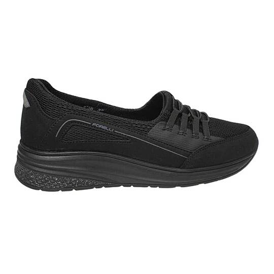 Forelli 30114-G Star Siyah Kadın Comfort Spor Ayakkabı - 2