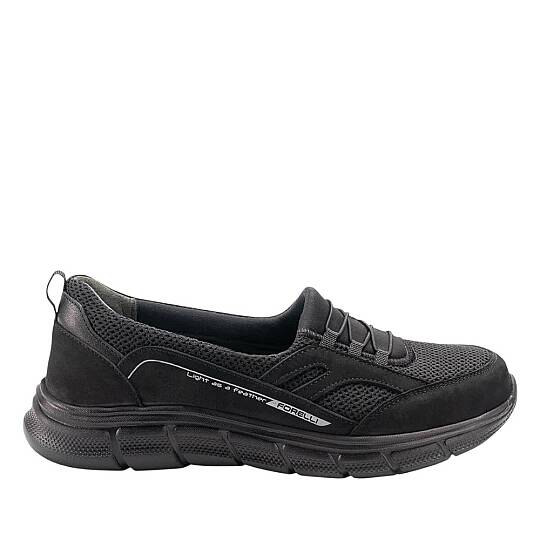 Forelli 31101-G Femme Siyah Kadın Comfort Spor Ayakkabı - 2