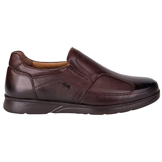 Forelli 32606-H Hoka Kahve Erkek Comfort Deri Kemik Ayakkabısı - 2