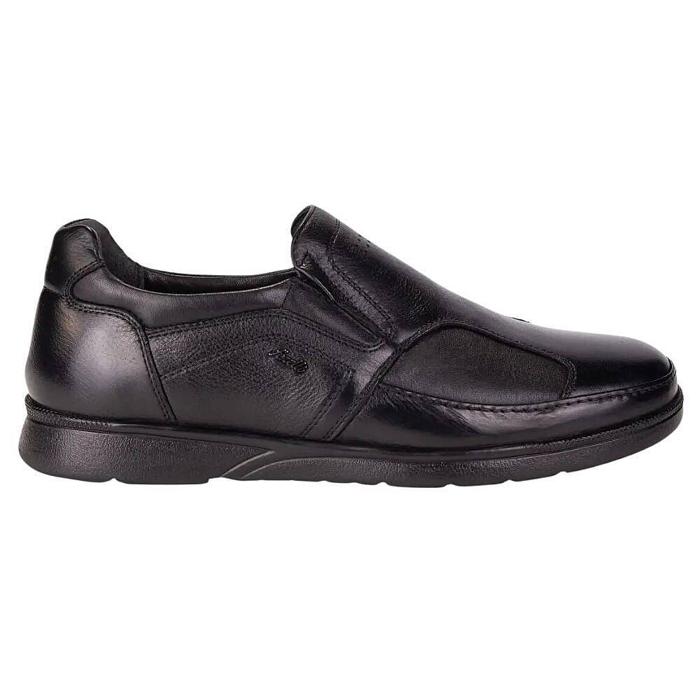Forelli 32606-H Hoka Siyah Erkek Comfort Deri Kemik Ayakkabısı - 2