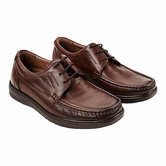 Forelli 32629-H Edin Taba Erkek Comfort Deri Ayakkabı - 2