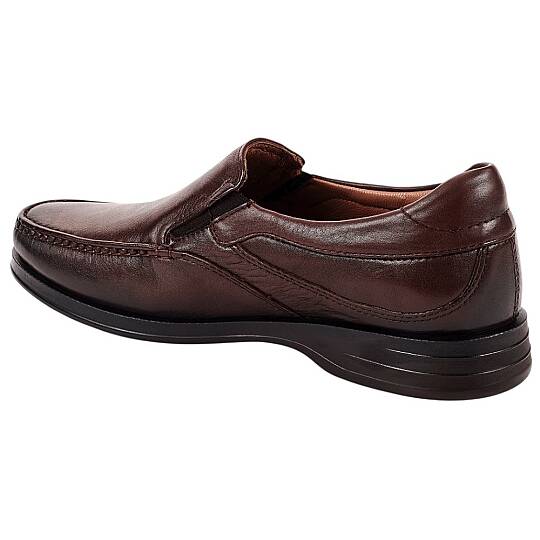 Forelli 35301-H Meyan Kahve Erkek Comfort Deri Ayakkabı - 3