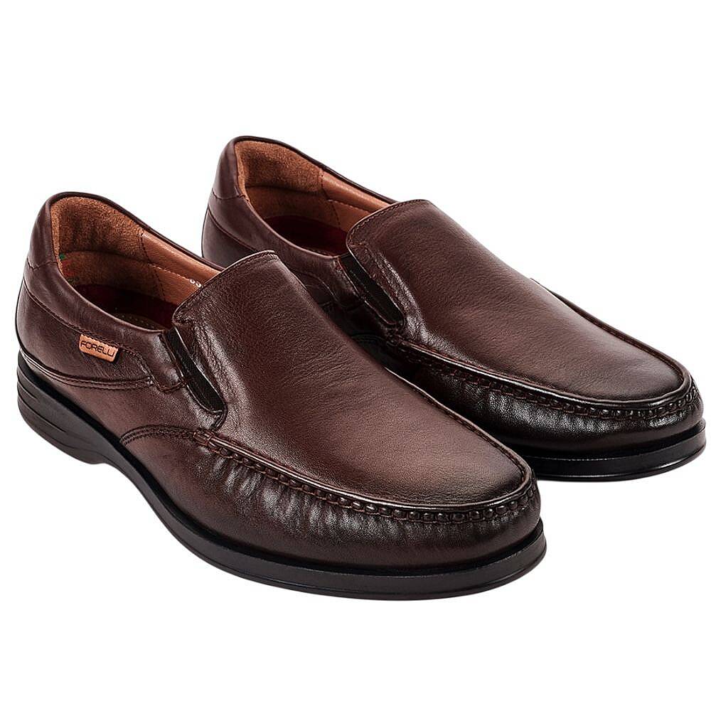Forelli 35301-H Meyan Kahve Erkek Comfort Deri Ayakkabı - 2