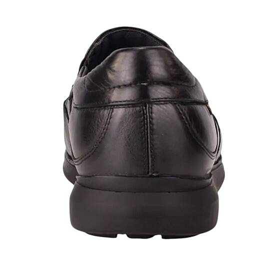 Forelli 35301-H Meyan Siyah Erkek Comfort Deri Ayakkabı - 3