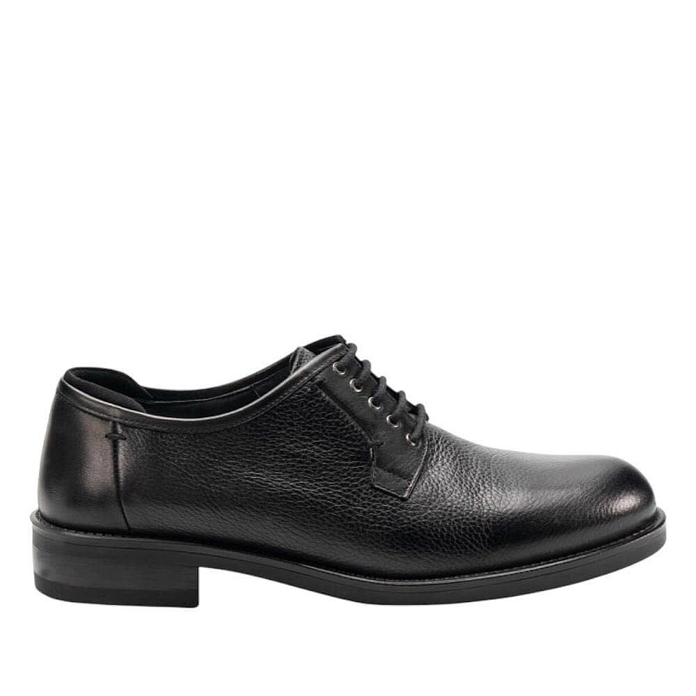 Forelli 36202-G Halvard Siyah Erkek Comfort Deri Ayakkabı - 2