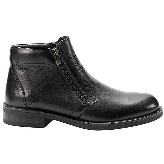 Forelli 36255-H Piel Siyah Erkek Comfort Deri Bot - 2