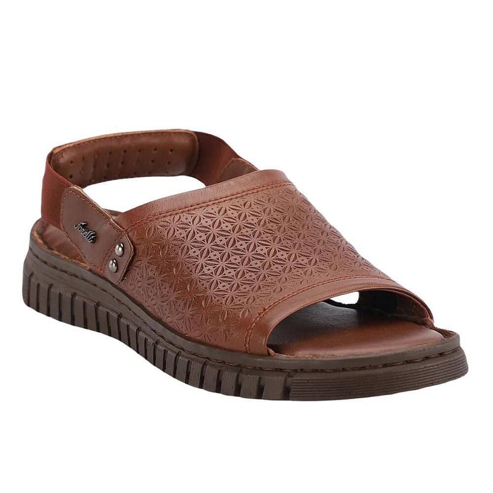 Forelli 38507 Alice-G Taba Kadın Comfort Deri Sandalet - 1