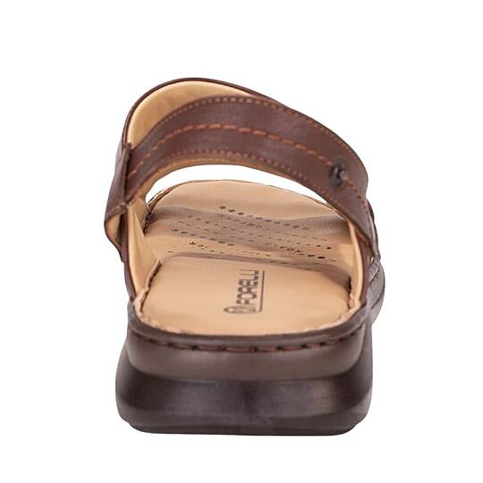 Forelli 40507-G Ural Taba Erkek Deri Günlük Sandalet - 3