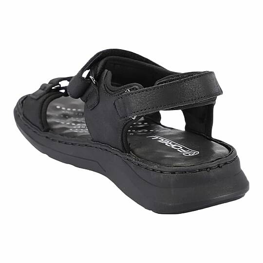 Forelli 40526-G Bruce Siyah Nubuk Erkek Günlük Sandalet - 3