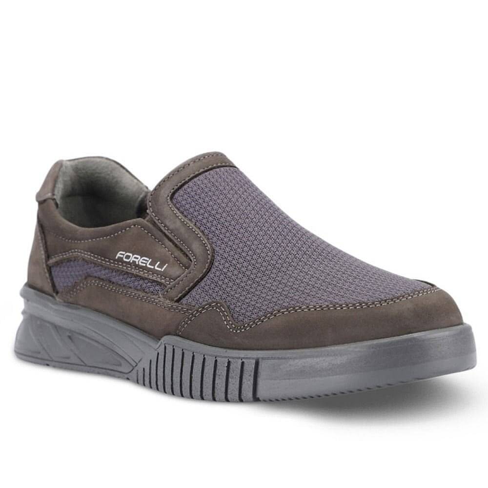 Forelli 44110-H Tigre Füme Nubuk Erkek Comfort Ayakkabı - 1