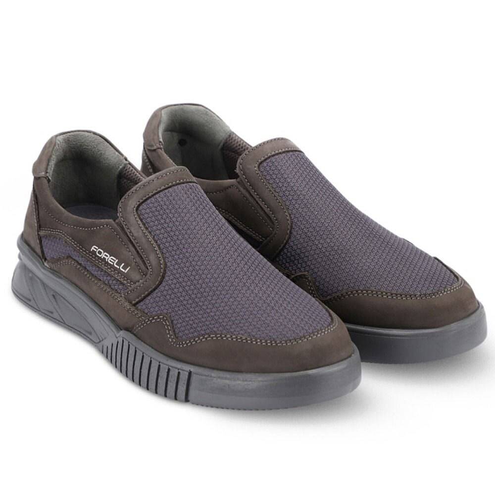Forelli 44110-H Tigre Füme Nubuk Erkek Comfort Ayakkabı - 2