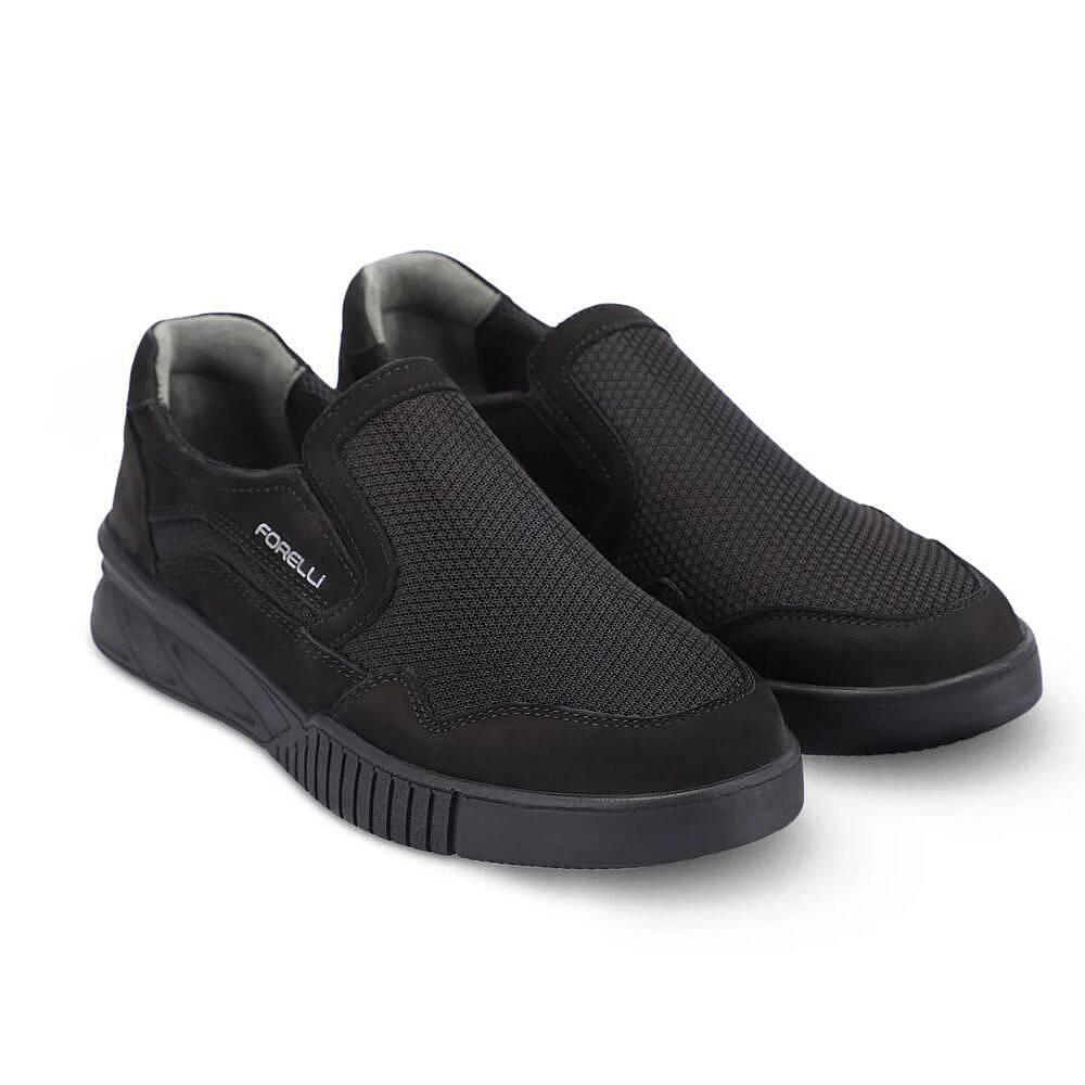 Forelli 44110-H Tigre Siyah Nubuk Erkek Comfort Ayakkabı - 2