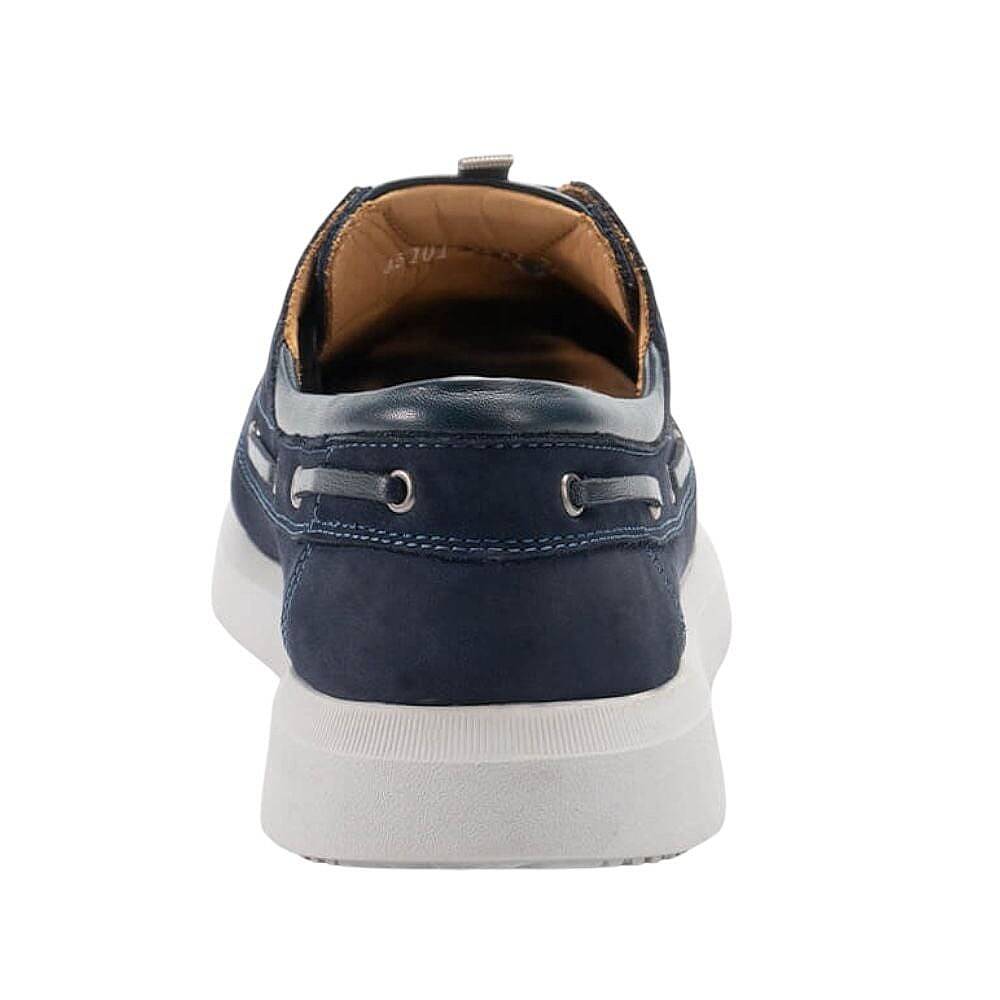 Forelli 45101-H Drogo Lacivert Nubuk Erkek Comfort Ayakkabı - 3