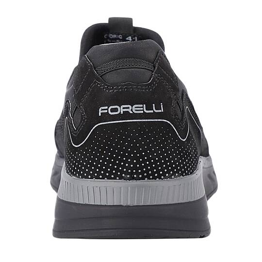 Forelli 46002-G Cedric Siyah Nubuk Erkek Comfort Ayakkabı - 3