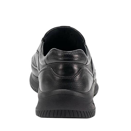 Forelli 46109-G For-Halluks Siyah Erkek Comfort Deri Ayakkabı - 3