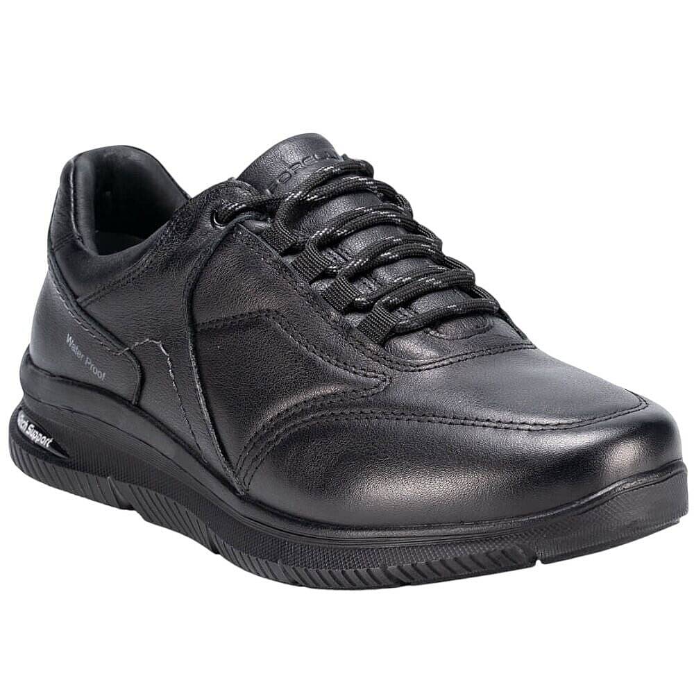 Forelli 46115-G Proof Siyah Erkek Comfort Waterproof Deri Ayakkabı - 1