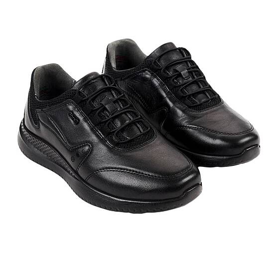Forelli 47906-G Nerton Siyah Erkek Comfort Deri Ayakkabı - 2