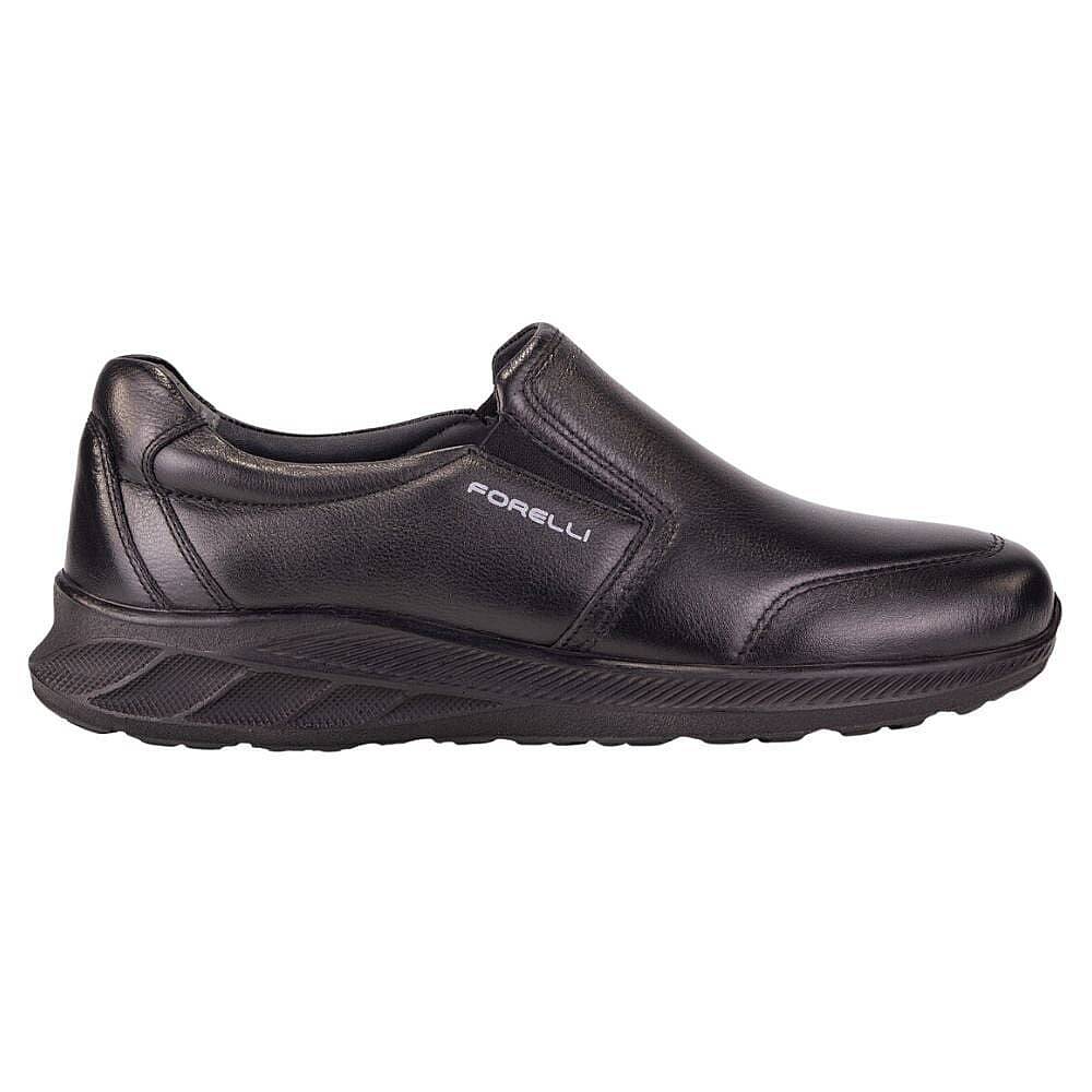 Forelli 47927-G Nexus Siyah Erkek Comfort Deri Ayakkabı - 2